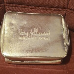 Michael Kors Metallic Gold Toiletry Bag